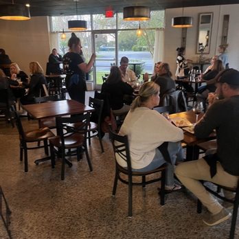 Cork Wine Bar & Bistro - Indoor seating - Wine Bars Near Me - New Bern, North Carolina