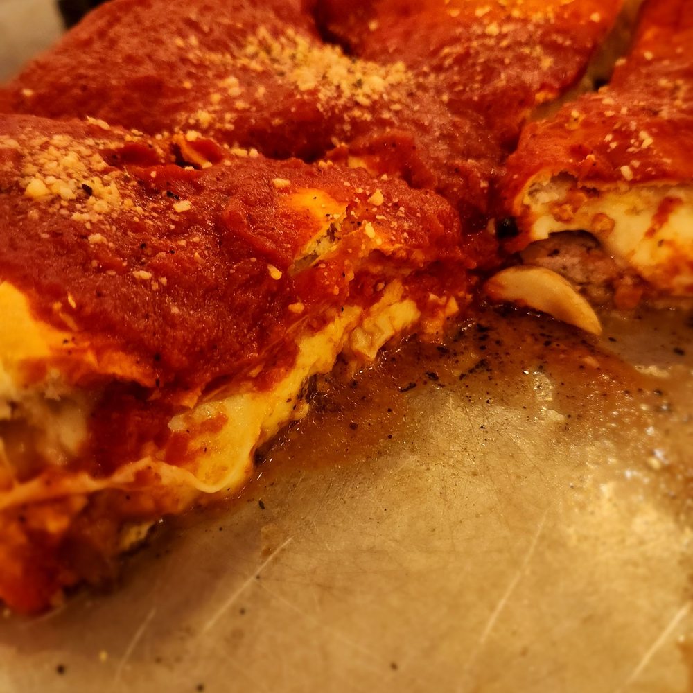 Chicago style pizza