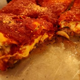 Chicago style pizza