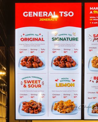 Menu photo 3 Jeneral's Toronto, ON