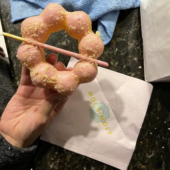 Mochimoly - A strawberry and banana donut - Donuts Near Me - Park Ridge, New Jersey