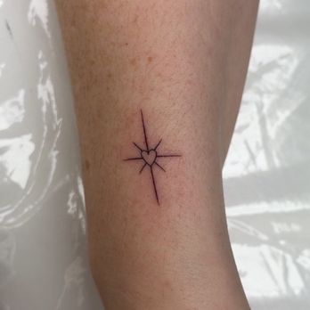 Imperfect Artistry - Northern star with a heart - Eyelash Service Near Me - Scottsdale, Arizona