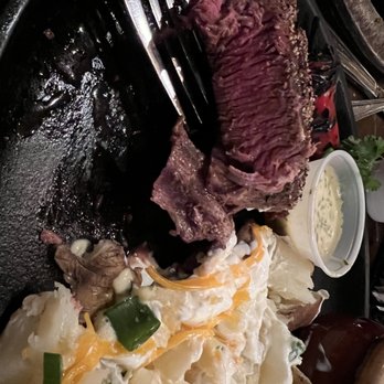 H3 Ranch - Medium rare filet mignon - Steakhouses Near Me - Fort Worth, Texas