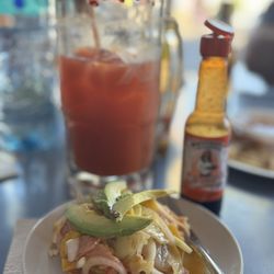 El Mazky - Tostada de ceviche de mango habanero.