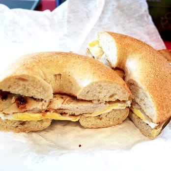 Wholy Bagel - Whole Wheat Bagel Turkey Egg  So simple, but so delicious! - Bagels Near Me - Austin, Texas