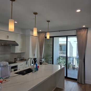 Aranzal Solutions - Fresh upgrade! Pendant light installation and heavy-duty curtain rod mounting for a modern kitchen & patio look. - Handyman Near Me - San Jose, California Aranzal Solutions - Fresh upgrade! Pendant light installation and heavy-duty curtain rod mounting for a modern kitchen & patio look. - Handyman Near Me - San Jose, California