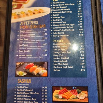 Sushi Haru - Menu - Sushi Bars Near Me - Kansas City, Missouri