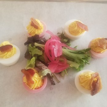 West Oak Nosh - Deviled eggs... DELISH - German Near Me - Lodi, California West Oak Nosh - Deviled eggs... DELISH - German Near Me - Lodi, California