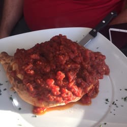 Monicas Dine In - Vegetarian calzone