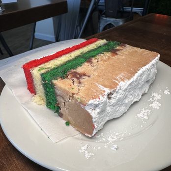 Cafe Diem - Rainbow Crumb Cake - Cafes Near Me - Pearl River, New York