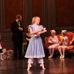 California Dance Academy - Clara with her magical Nutcracker.