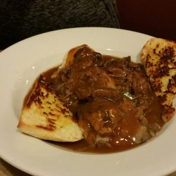 Denny's - The wife's pot roast dinner. Really good flavor.