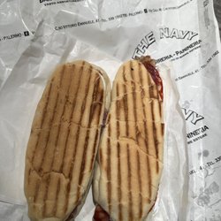The Navy - Two toasted panini sandwiches from The Navy