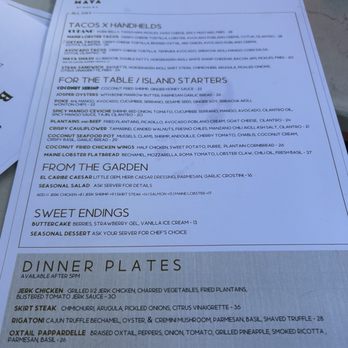 Coco Maya - Menu - Caribbean Near Me - San Diego, California