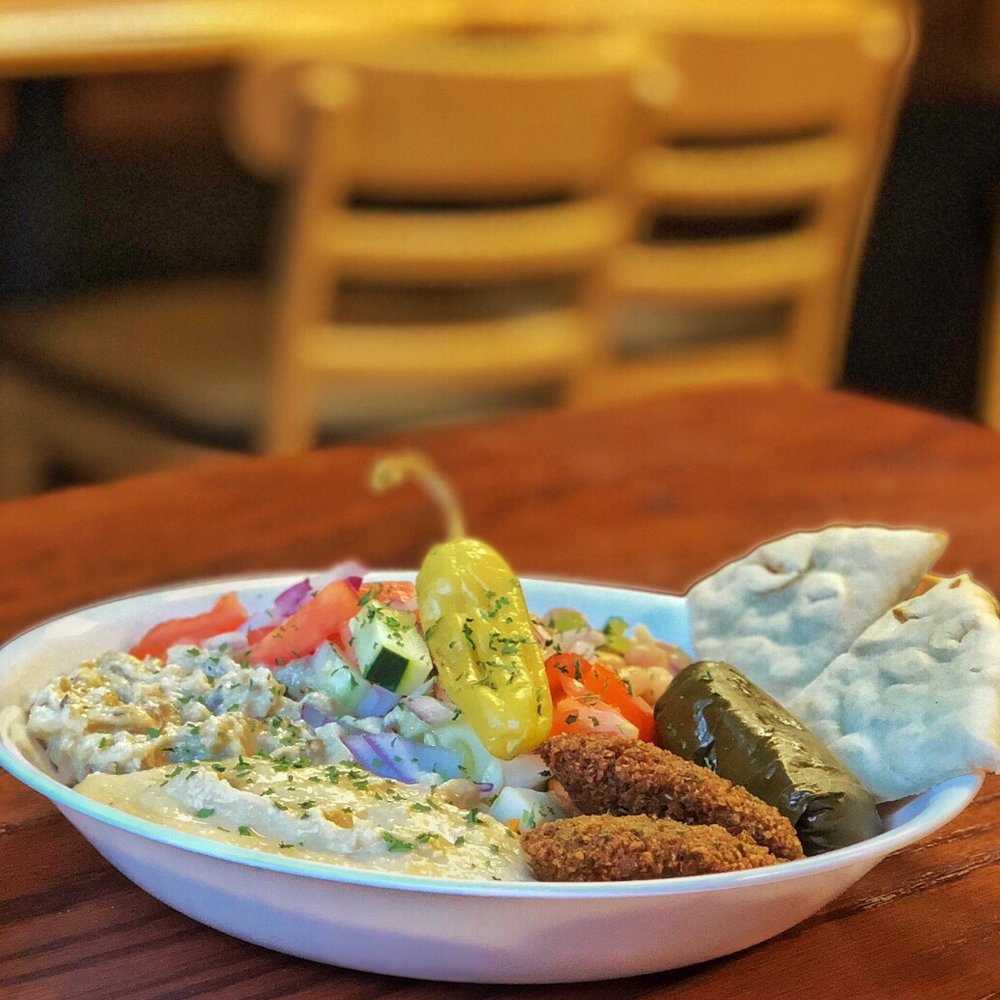 Troy Grille - Veggie Plate - Mediterranean Near Me - Kent, Ohio Troy Grille - Veggie Plate - Mediterranean Near Me - Kent, Ohio