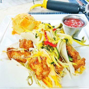 Latitudes - Sunset Key Cottages - Fish tacos with Sweet Potato - Seafood Near Me - Key West, Florida
