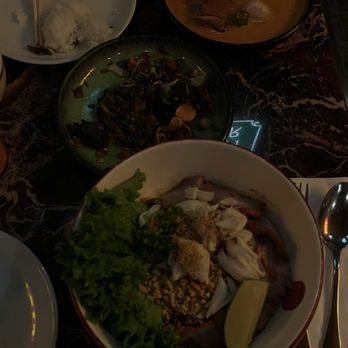 Soothr - Beef salad aka Yum Nuer Duck lychee curry Dry crab noodles - Thai Near Me - New York, New York