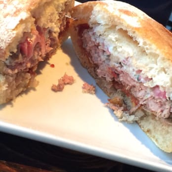 Gaslight - Lamb burger on a soft, fresh roll. - Gastropubs Near Me - Atlantic Highlands, New Jersey