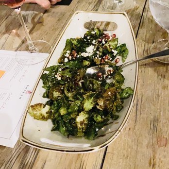 Bolero Restaurante - Brussels sprout salad with goat cheese and pomegranate - Tapas/Small Plates Near Me - Temecula, California