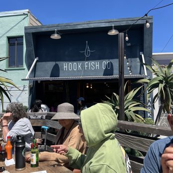 Hook Fish - Exterior patio - Seafood Near Me - San Francisco, California Hook Fish - Exterior patio - Seafood Near Me - San Francisco, California