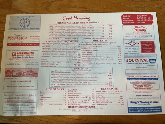 Menu photo 6 Hebert's Restaurant & Pub Portsmouth, NH Menu photo 6 Hebert's Restaurant & Pub Portsmouth, NH