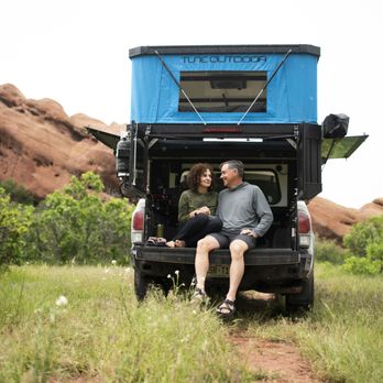 Tune Outdoor - 5' Toyota Tacoma with a Tune M1 truck camper. - RV Dealers Near Me - Denver, Colorado