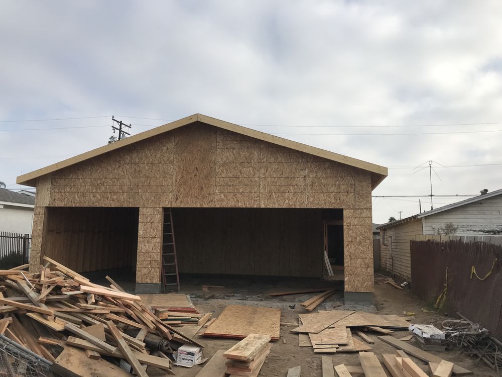 Slide of La Habra Construction