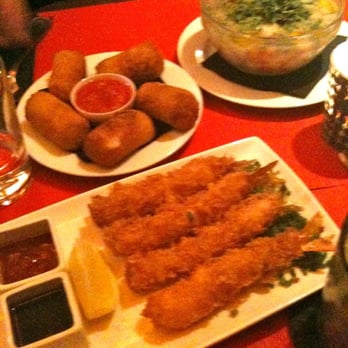 Ferdi - Cod Croquettes, Ceviche, Jumbo shrimp fried tempura style - French Near Me - Paris, 75