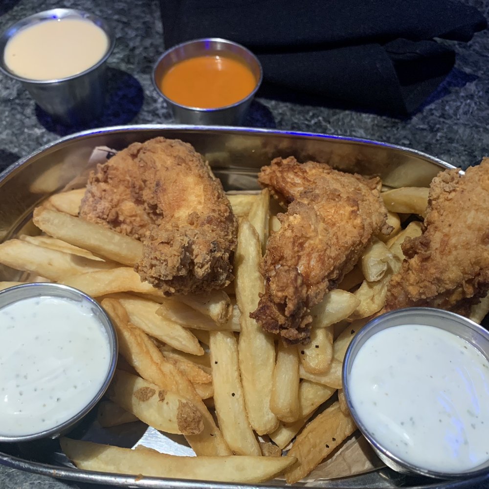 Topgolf - Chicken strips and fries - Golf Near Me - Chesterfield, Missouri Topgolf - Chicken strips and fries - Golf Near Me - Chesterfield, Missouri