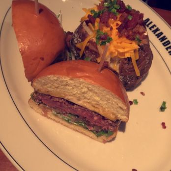 J. Alexander's - Steak burger and loaded baked potato - New American Near Me - Atlanta, Georgia