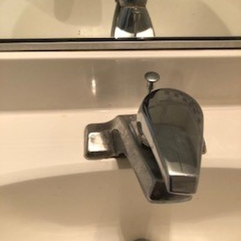Residences on Bedford - Water does not run Broken bathroom sink faucet. - Apartments Near Me - Stamford, Connecticut Residences on Bedford - Water does not run Broken bathroom sink faucet. - Apartments Near Me - Stamford, Connecticut