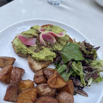 Forthright - avocado toast sub potato instead of eggs - Cafes Near Me - Austin, Texas
