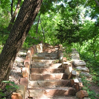 Reverchon Park - Hillside leading to Katy Trail - Parks Near Me - Dallas, Texas