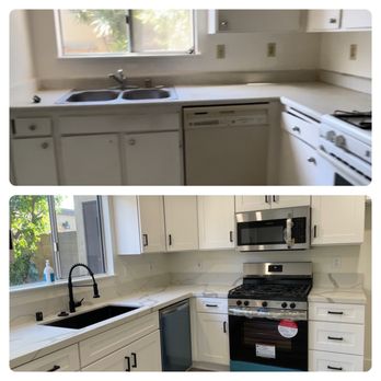 The Construction Pros - Before and after kitchen - General Contractors Near Me - Costa Mesa, California The Construction Pros - Before and after kitchen - General Contractors Near Me - Costa Mesa, California