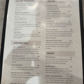 Bellas Bread and Butter - Lunch menu - Bakeries Near Me - Los Angeles, California Bellas Bread and Butter - Lunch menu - Bakeries Near Me - Los Angeles, California