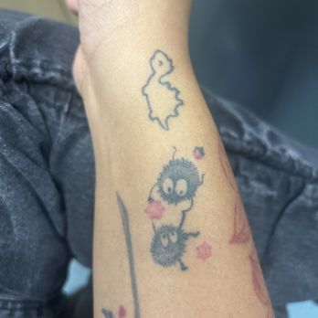 Adib Tattoo - First session of my Spirited Away Tattoo - Tattoo Near Me - Las Vegas, Nevada