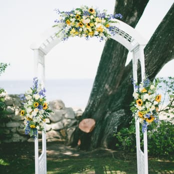 Fleurish - Ceremony Arch http://www.onelove-photo.com/ - Florists Near Me