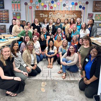 The Rustic Brush - Memorial - Paint & Sip Near Me - Houston, Texas