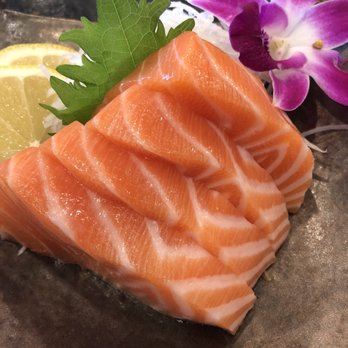 Hana Sushi #6 - Salmon Sashimi - Sushi Bars Near Me - Temecula, California Hana Sushi #6 - Salmon Sashimi - Sushi Bars Near Me - Temecula, California