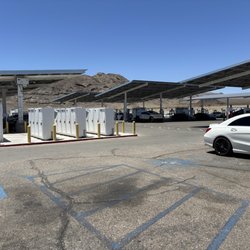 Tesla Supercharger - Baker - EV chargers