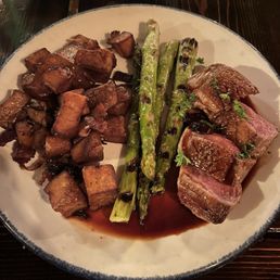 Sauteed duck breast