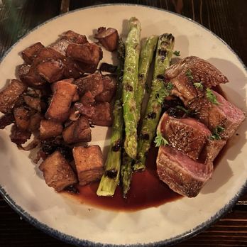 The Trappe Door - Sauteed duck breast - Belgian Near Me - Greenville, South Carolina
