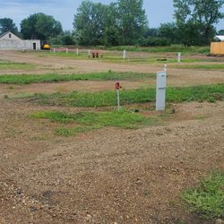 Flamingo Falls Campground - Extremely close together. Barely six feet of green space in between.