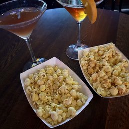 two drinks and a snack two drinks and a snack