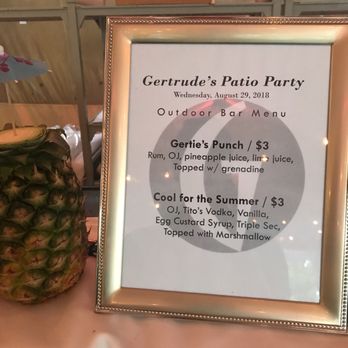 Gertrude's - New American Near Me - Baltimore, Maryland