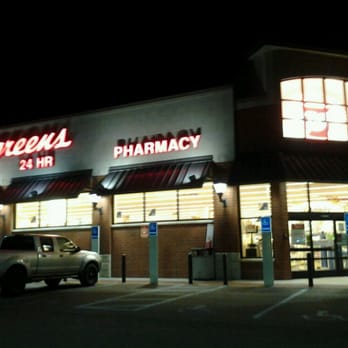 Walgreens - the front of a pharmacy at night - Cosmetics & Beauty Supply Near Me - Brandon, Mississippi