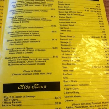 Aunt Beas - Their breakfast menu is pretty cheap - Breakfast & Brunch Near Me - Greeneville, Tennessee