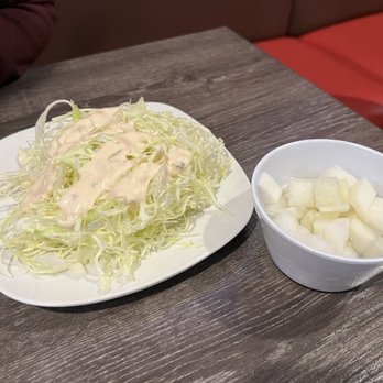 KoKo Chicken & BBQ - Salad and radish - Chicken Wings Near Me - La Palma, California KoKo Chicken & BBQ - Salad and radish - Chicken Wings Near Me - La Palma, California
