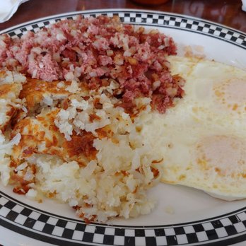 Cozy Corner - Corned beef hash from a can... - Pancakes Near Me - Chicago, Illinois Cozy Corner - Corned beef hash from a can... - Pancakes Near Me - Chicago, Illinois