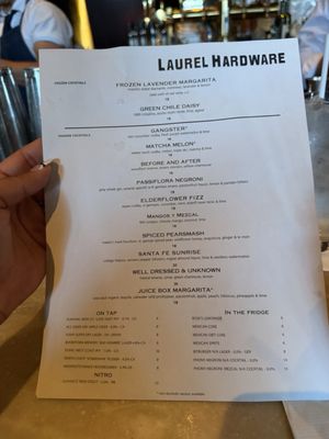 Menu photo 2 Laurel Hardware West Hollywood, CA Menu photo 2 Laurel Hardware West Hollywood, CA